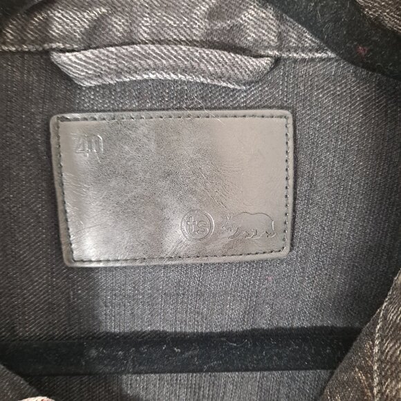Taylor Stitch Dispatch Jacket Organic Cotton Black Denim  40 M Fits L+ - Picture 4 of 16